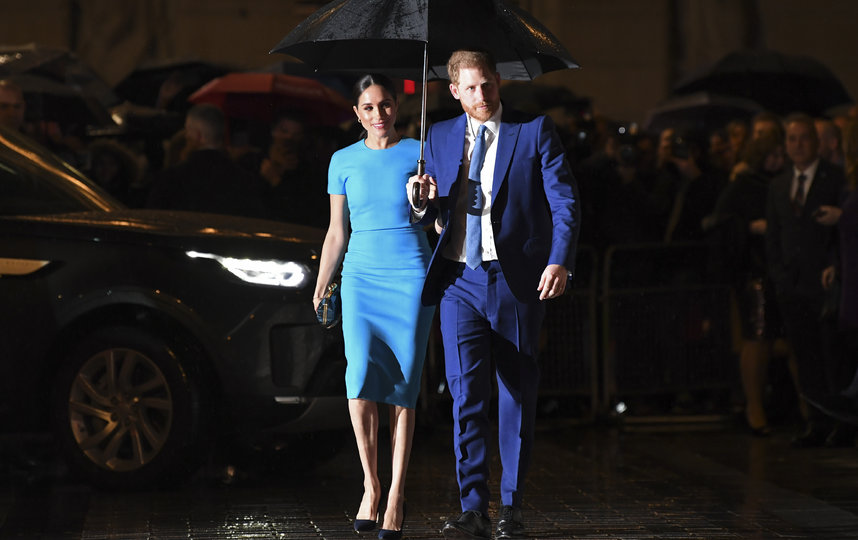 Принц Гарри и Меган Маркл на церемонии вручения премии  Endeavour Fund Awards. Фото AFP