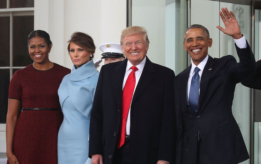 Мелания и Дональд Трамп. Фото Getty