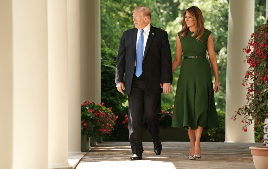 Дональд и Мелания Трамп. Фото Getty