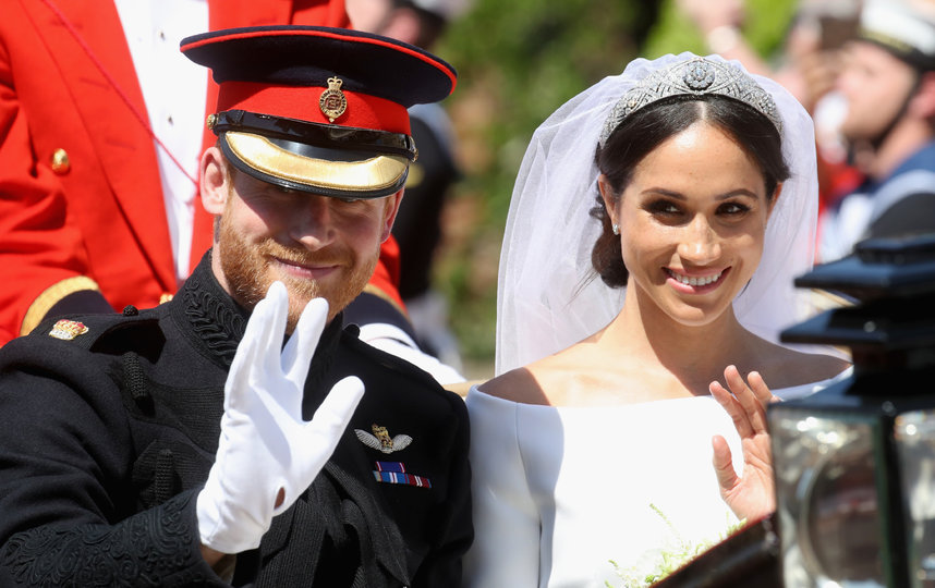 Свадьба принца Гарри и Меган Маркл состоялась 19 мая 2018 года. Фото Getty
