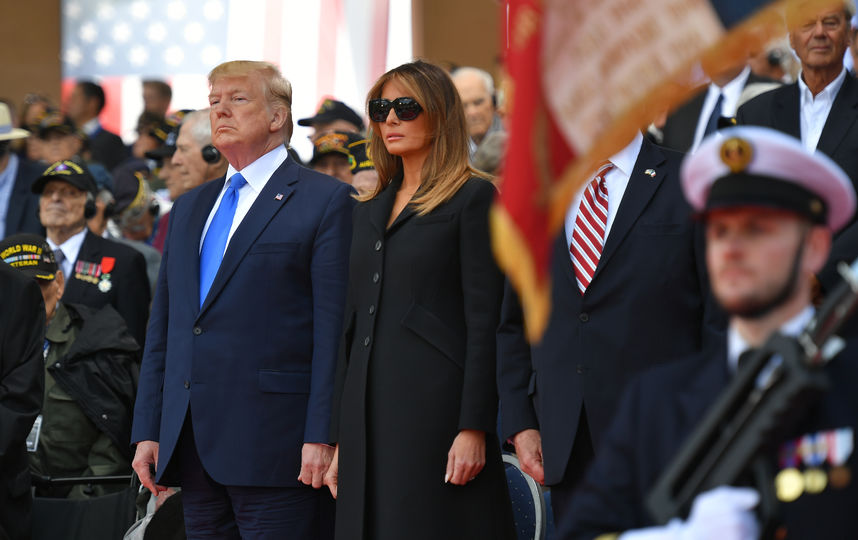 Мелания и Дональд Трамп. Фото AFP