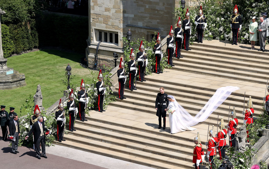 Свадьба принца Гарри и Меган Маркл состоялась 19 мая 2018 года. Фото Getty