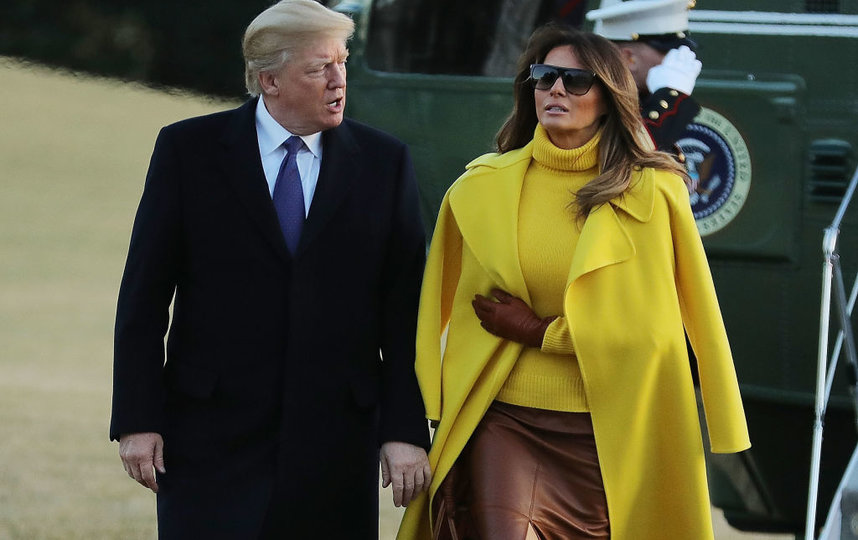Дональд и Мелания Трамп. Фото Getty
