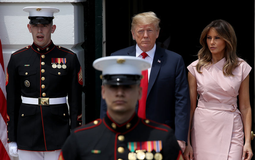 Дональд и Мелания Трамп. Фото Getty