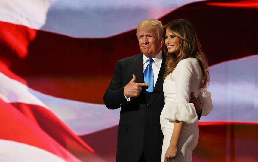 Мелания и Дональд Трамп. Фото Getty