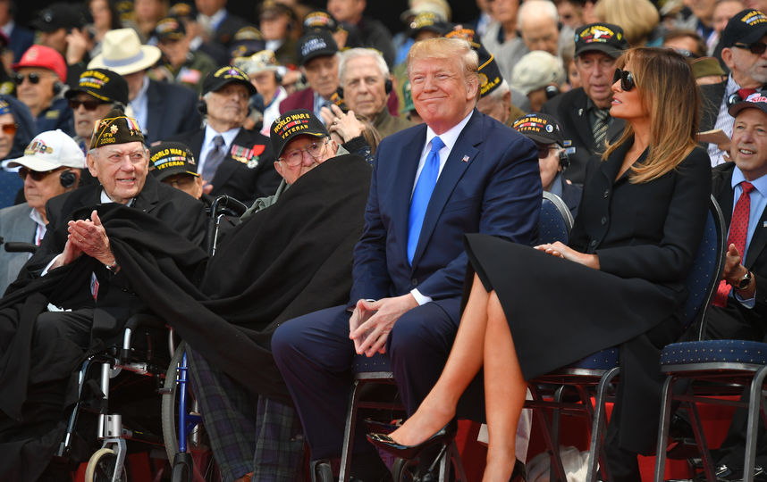 Мелания и Дональд Трамп. Фото AFP