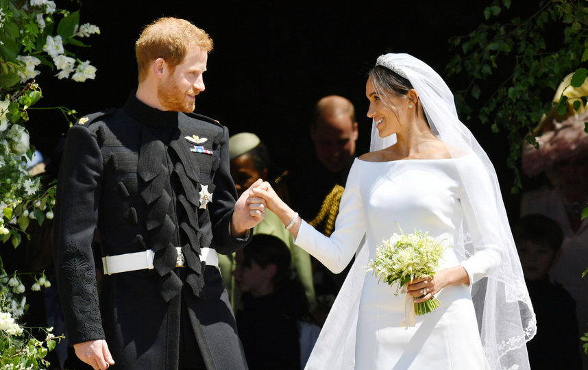 Свадьба принца Гарри и Меган Маркл состоялась 19 мая 2018 года. Фото Getty