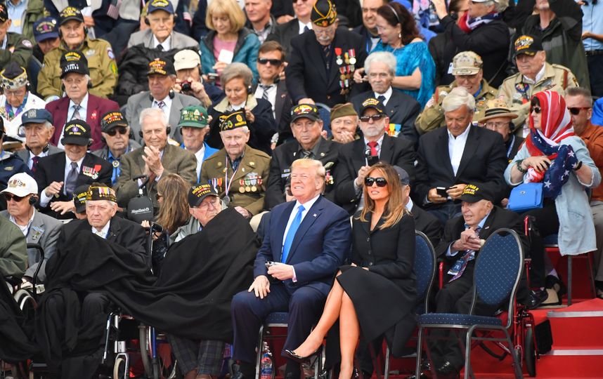 Мелания и Дональд Трамп. Фото AFP