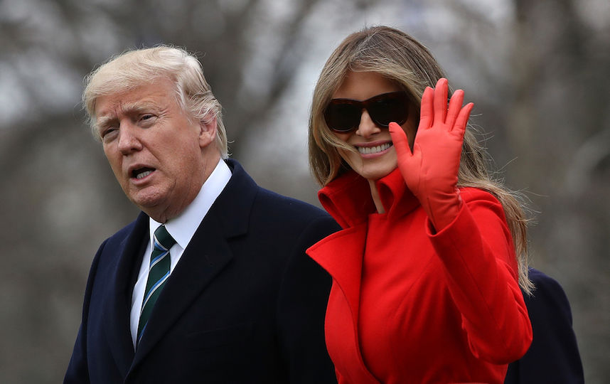 Мелания и Дональд Трамп. Фото Getty