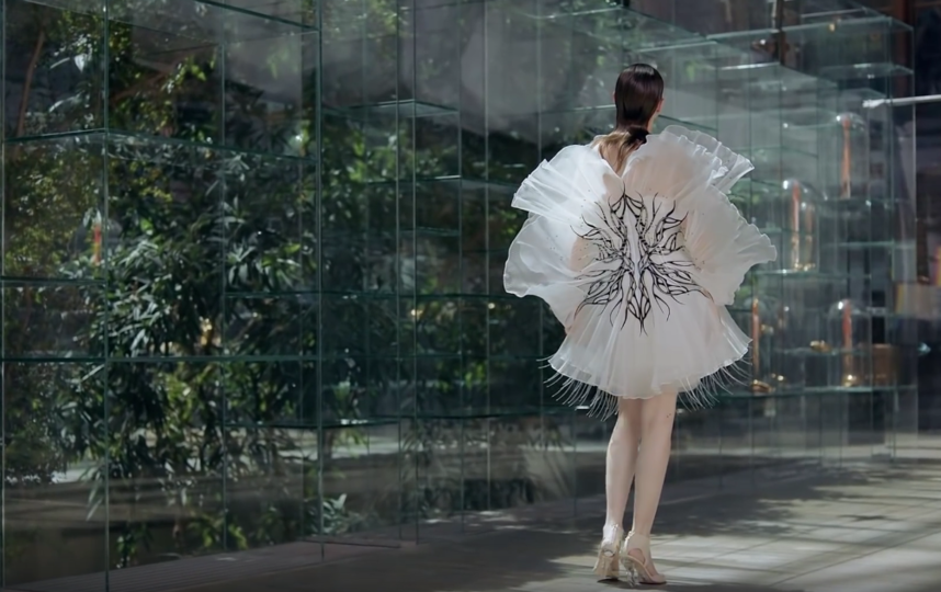 По словам Айрис ван Херпен, она давно хотела посотрудничать с актрисой. Фото Скриншот Youtube