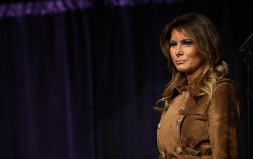 Мелания Трамп на саммите в Балтиморе. Фото AFP