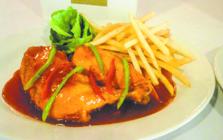 Курица в соусе из манго. Фото "Metro"