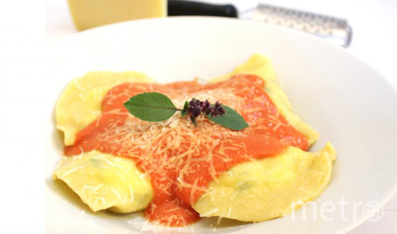 Равиоли с лобстером. Фото "Metro"