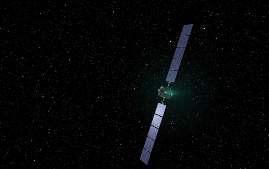 Автоматическая межпланетная станция Dawn. Фото Скриншот NASA Jet Propulsion Laboratory, Скриншот Youtube
