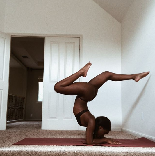 Талмеша Джонс и её тигровые полоски. Фото www.instagram.com/talmeshak