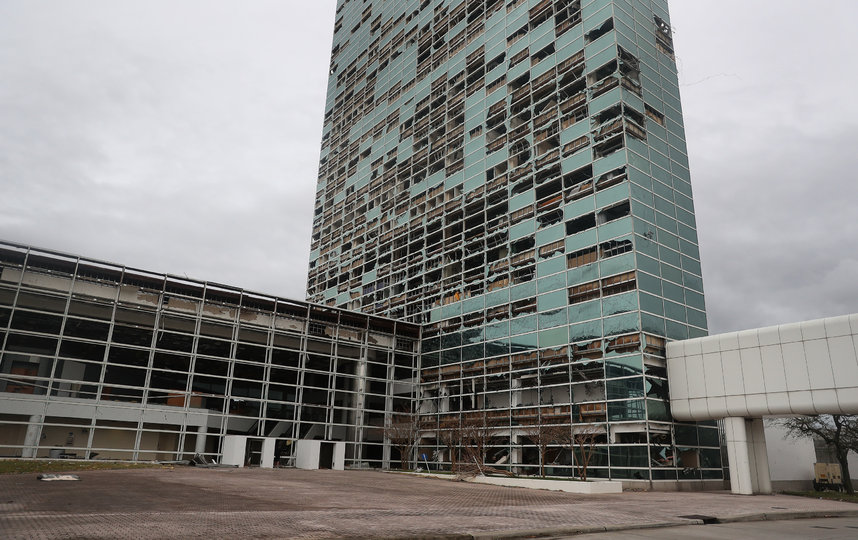 Лаура" является одним из самых сильных ураганов, когда-либо поражавших побережье Мексиканского залива США. Фото AFP