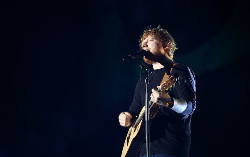 Британский поп-исполнитель Эд Ширан. Фото Getty