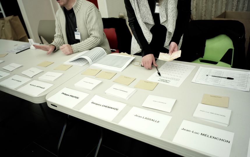 Президентские выборы во Франции. Фото AFP