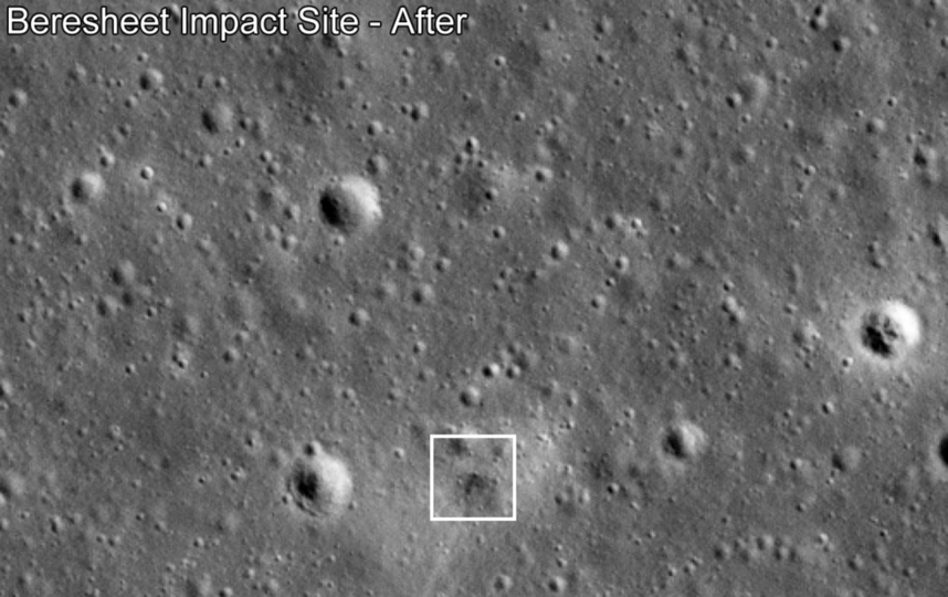 NASA обнаружило на Луне разбившийся космический корабль