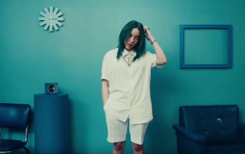 3. Billie eilish – Bad guy. Фото скриншот: youtube.com/watch?v=DyDfgMOUjCI