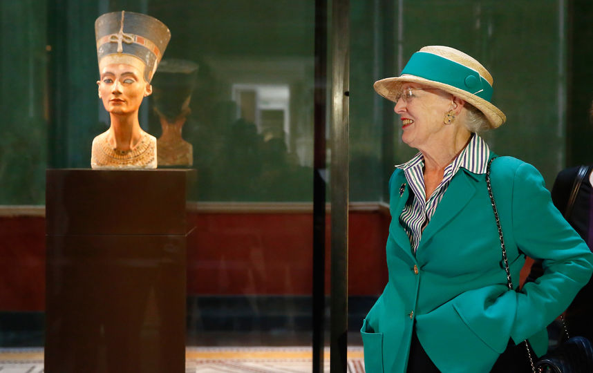 Бюст Нефертити в Берлинском Новом музее. Фото Getty