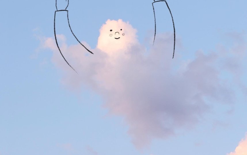 Облака, которые оживил Джадж. Фото https://www.instagram.com/p/CAgZjguHmGa/ и https://twitter.com/chrisjudge