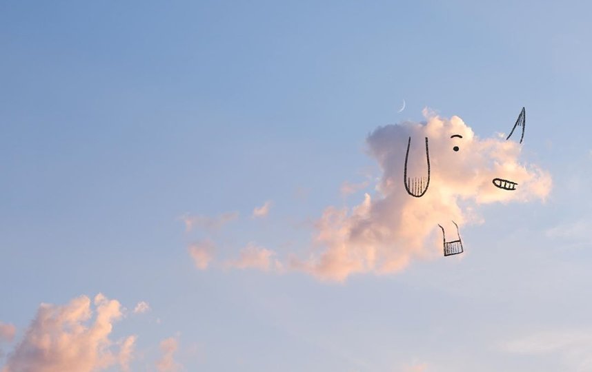 Облака, которые оживил Джадж. Фото https://www.instagram.com/p/CAgZjguHmGa/ и https://twitter.com/chrisjudge