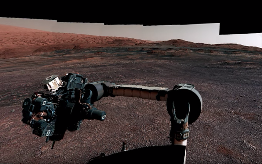Неземная красота: NASA опубликовало панораму Марса