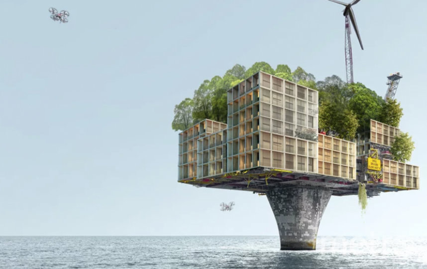 Дома будут расчитаны на разное число жителей. Фото XTU architects, "Metro"