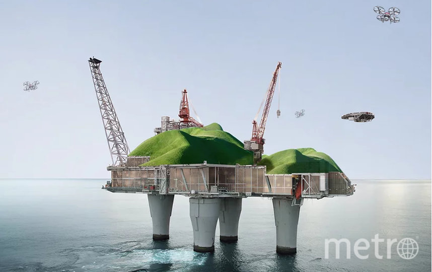 На вышках разобьют парки. Фото XTU architects, "Metro"