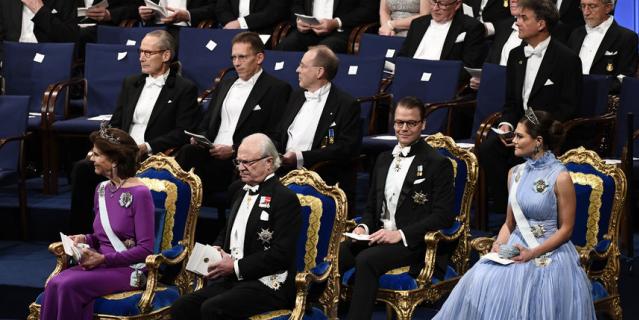 Королева Швеции Сильвия, король Карл XVI Густав, наследная принцесса Виктория, принц Даниэль.