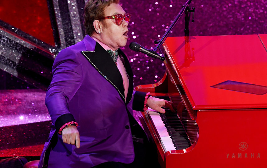 Элтон Джон на сцене. Фото Getty