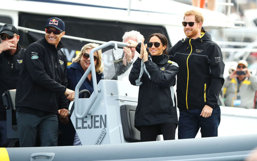 Меган Маркл и принц Гарри в Австралии. Фото Getty