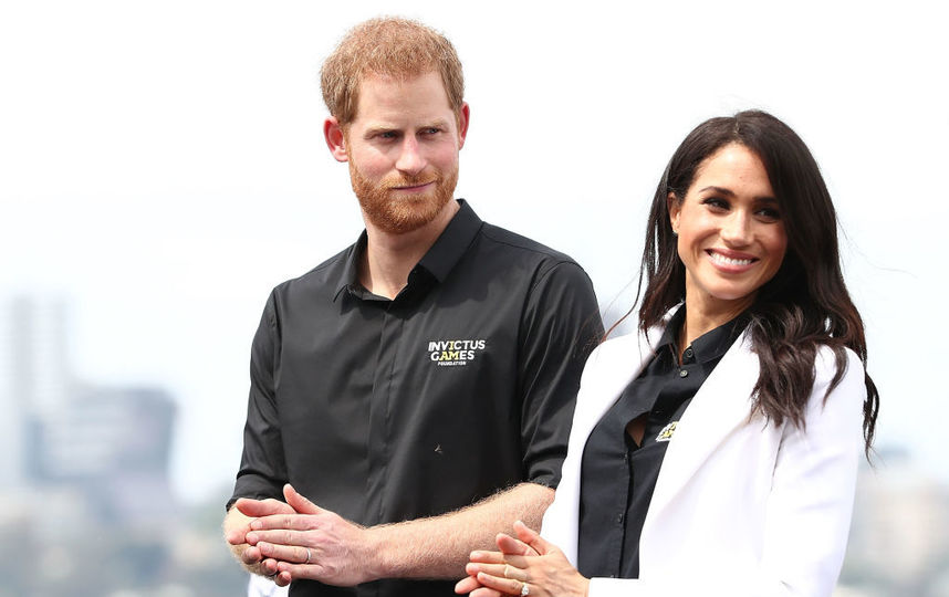 Меган Маркл и принц Гарри в Австралии. Фото Getty