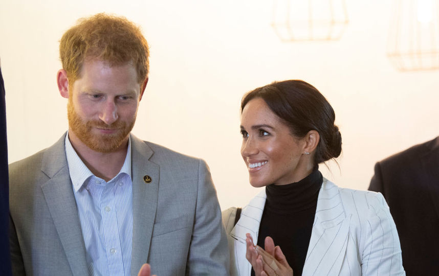Меган Маркл и принц Гарри в Австралии. Фото Getty