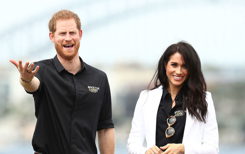 Меган Маркл и принц Гарри в Австралии. Фото Getty