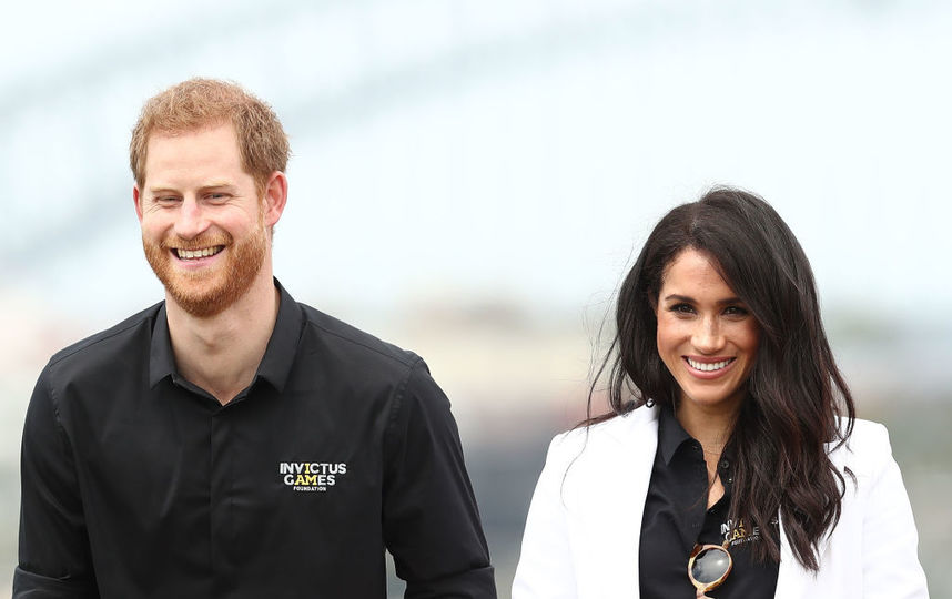 Меган Маркл и принц Гарри в Австралии. Фото Getty