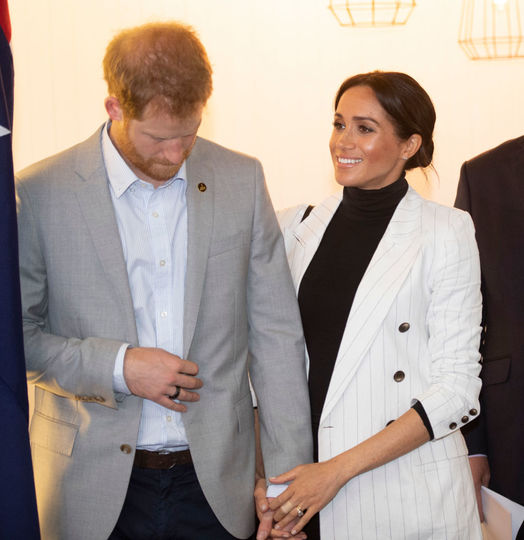 Меган Маркл и принц Гарри в Австралии. Фото Getty