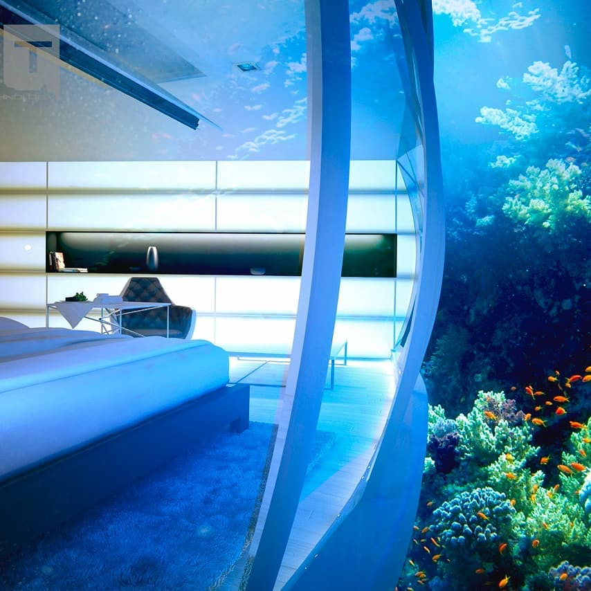 Conrad Maldives Rangali Island resort. Фото скриншот @conrad_maldives