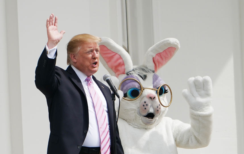 Пасхальный кролик и катание яиц: в Белом доме прошло мероприятие Easter Egg Roll