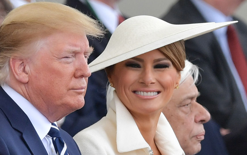 Дональд и Мелания Трамп. Фото AFP