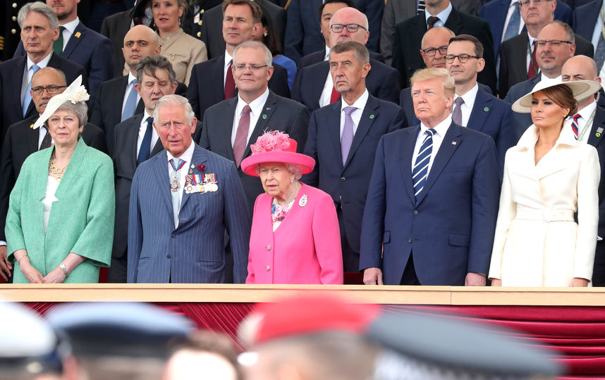 В Портсмуте прошли торжественные мероприятия, приуроченные к 75-летней годовщине высадки союзных войск в Нормандии. Фото Getty