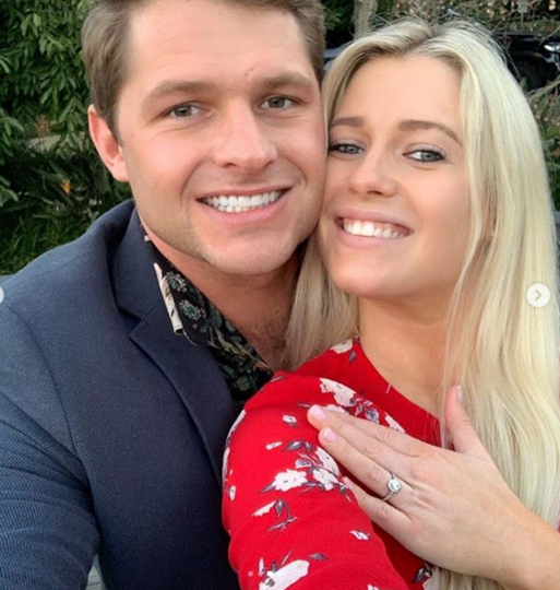 Грег Маллет и Амелия Спенсер. Фото Instagram @gregmallett