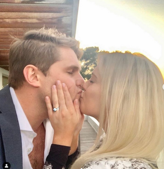 Грег Маллет и Амелия Спенсер. Фото Instagram @gregmallett