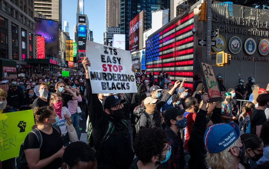 Протесты в Америке. Фото Getty