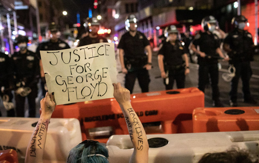 Протесты в Америке. Фото Getty