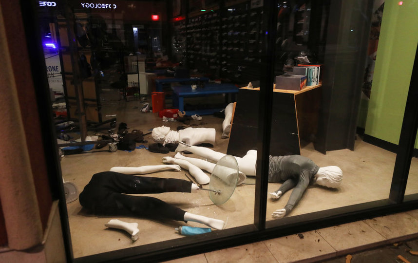 Протесты в Америке. Фото Getty