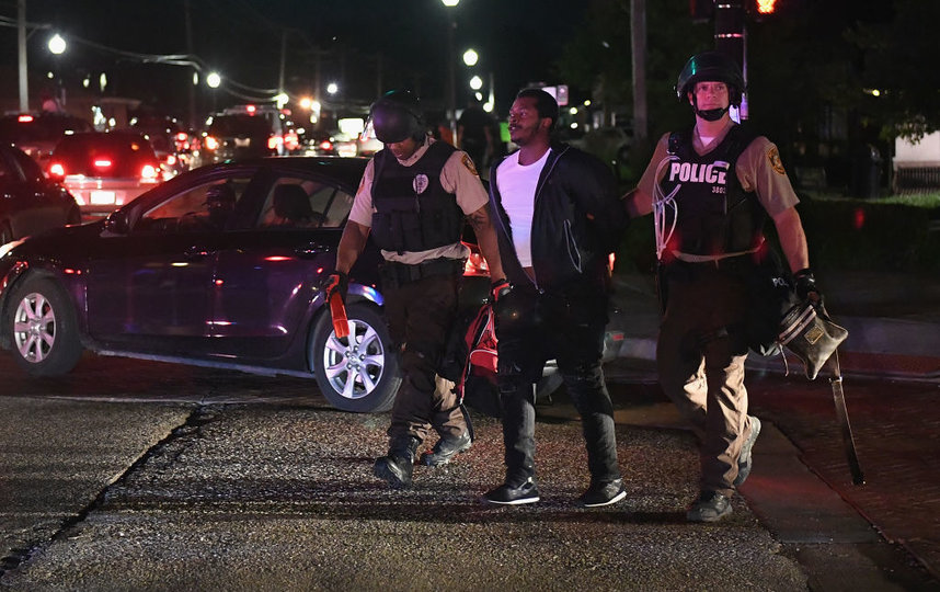 Протесты в Америке. Фото Getty