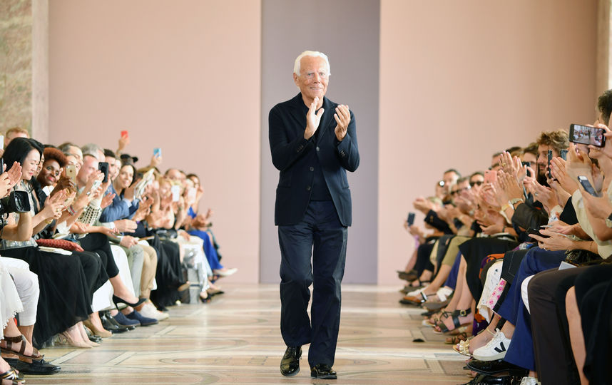 Модельер Джорджо Армани. Фото Getty