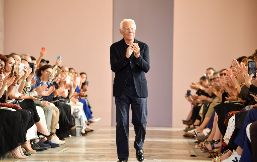 Модельер Джорджо Армани. Фото Getty